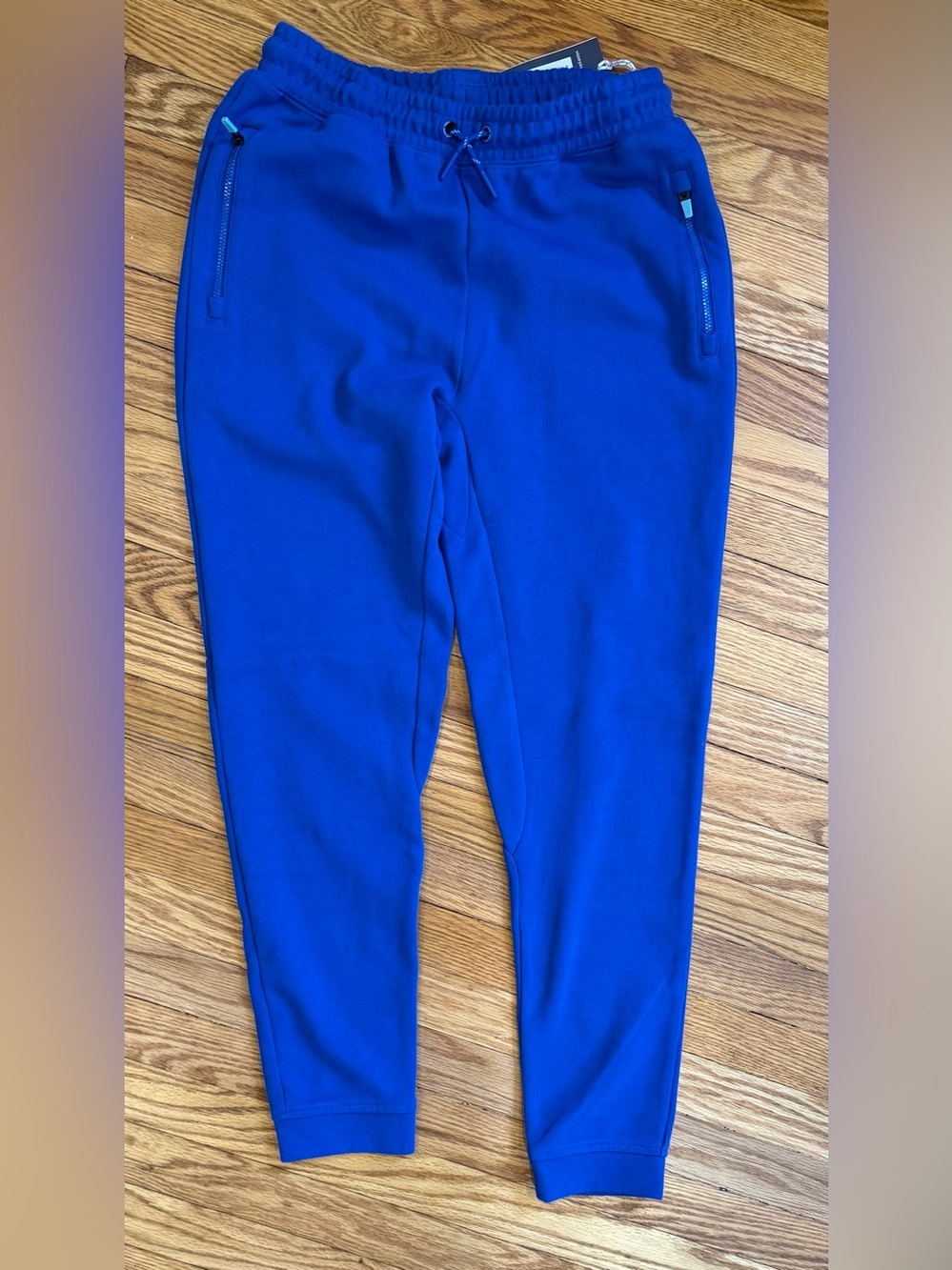 Vineyard Vines Secret Performance Joggers Maritime Blue Sz L Boys Preppy NWT